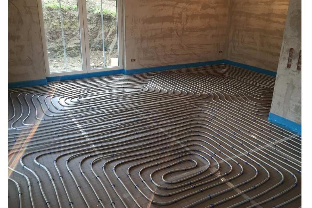 Fußbodenheizung